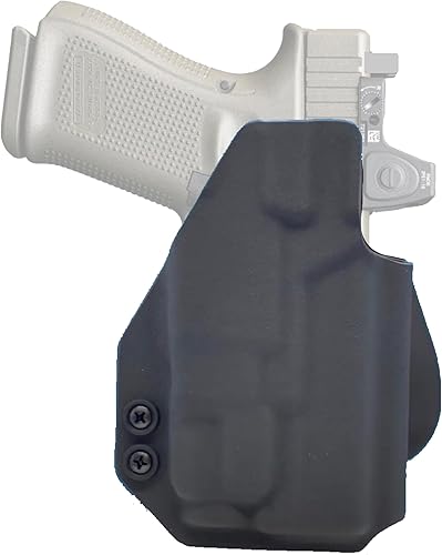 MIE Productions Funda PHALANX OWB Compatible con GLOCK 48 con riel táctico de recuperación GR48 con TLR-7 SUB (1913s) Requiere llave personalizada