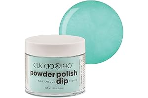 Cuccio Pro Powder Polish Dip System: Perfect Aquamarine Dip for Long-Lasting, Chip-Resistant Nails