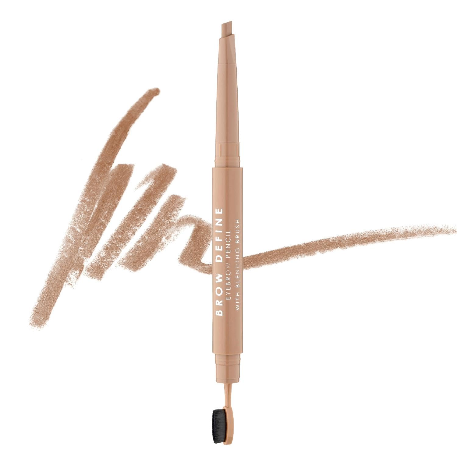 MUA Brow Define, Fair, Angled Eyebrow Pencil With Brush (Pack of 1)