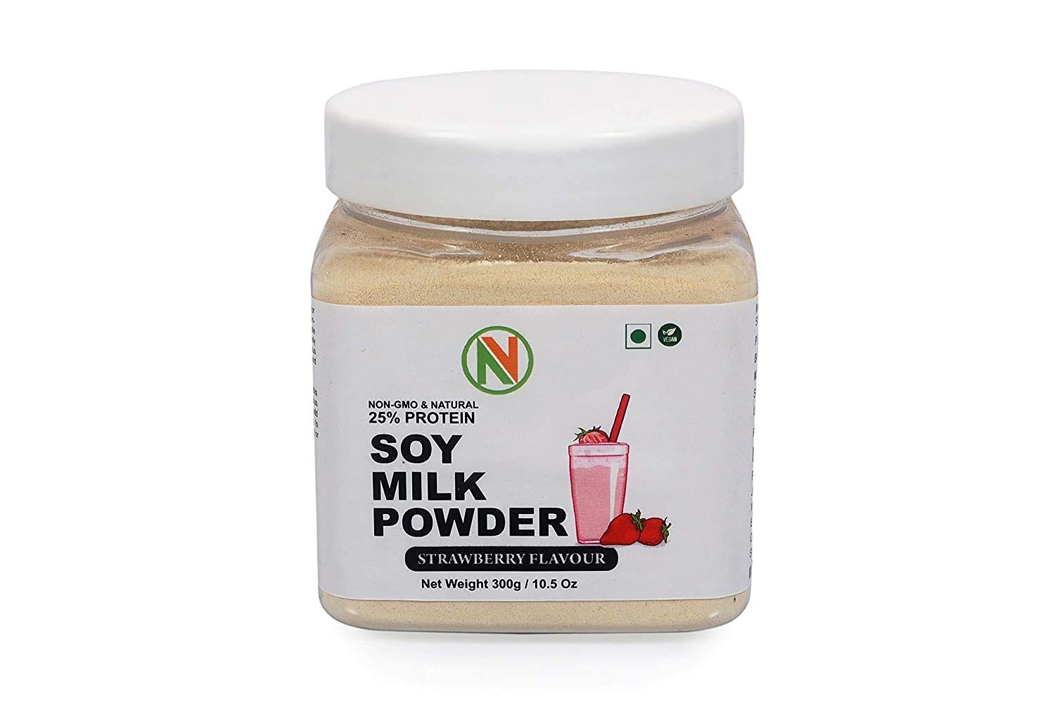 NatureVit Soya Milk Powder, 600g [Strawberry Flavour] [300g x 2 Jars] (B08BJ5ZJHK) Amazon Price History, Amazon Price Tracker