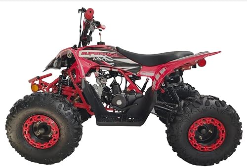 Miniatura 4 de HHH 125cc completamente automático juvenil ATV Gas cuatro ruedas con neumáticos invertidos y grandes