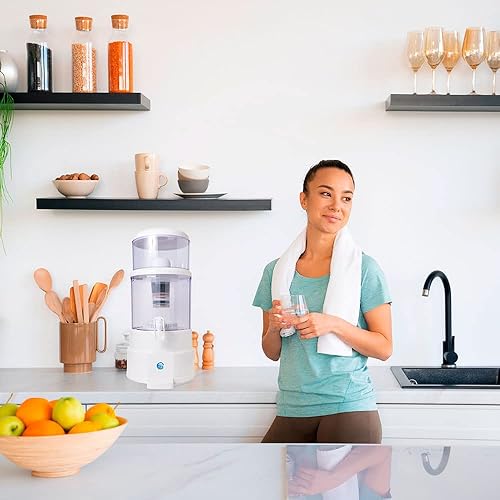 Miniatura 5 de VG Filtro de sistema purificador de agua mineral | Capacidad 22 LTS. | Filtro de agua en casa que purifica el agua, para dispensador de agua potable