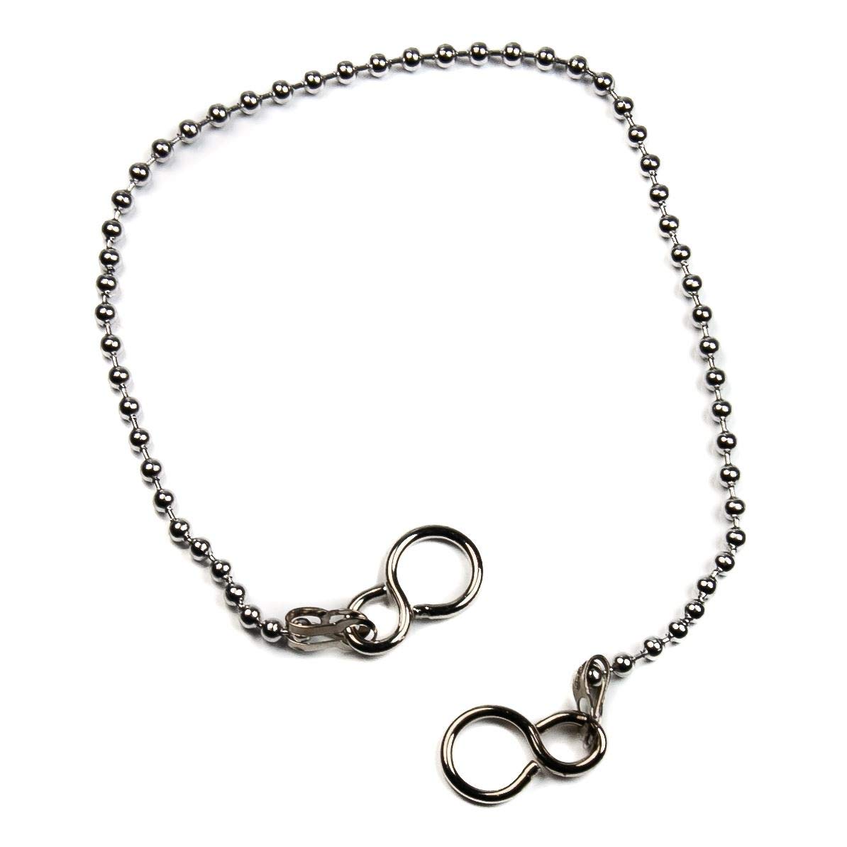 Sink Ball Chain Chrome Plated 300mm 12" Long Plug Chain Replacement Thunderfix