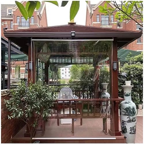 Store enroulable coupe-vent pour fermer une terrasse ou une pergola