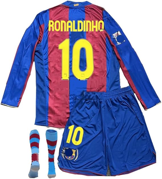 正規品　LL ロナウジーニョ　バルセロナ　ユニフォーム 正規品 LL ロナウジーニョ バルセロナ ユニフォーム - メルカリ