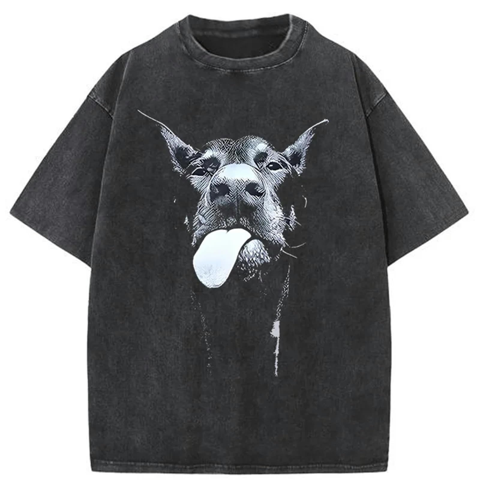 Maglietta Festa del papà Maglietta da Uomo Stampato T-Shirt Hip Hop Streetwear Punk Toppe di Magliette Oversize Abbigliamento da Uomo