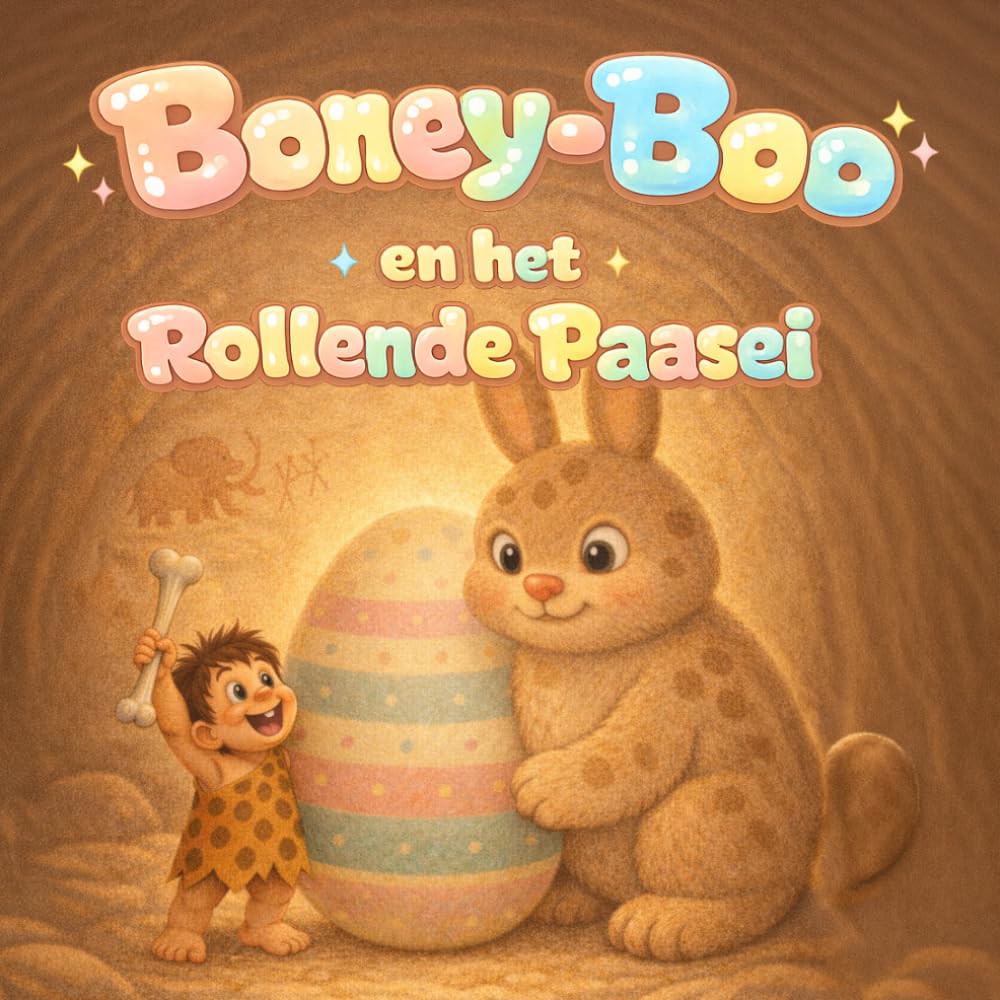 Boney-Boo en het rollende Paasei: Lik, rol en ontdek. Een eerste interactief prentenboek met klankwoorden voor kinderen van 2 tot 6 jaar (Boney-Boo (Nederlandse Editie))