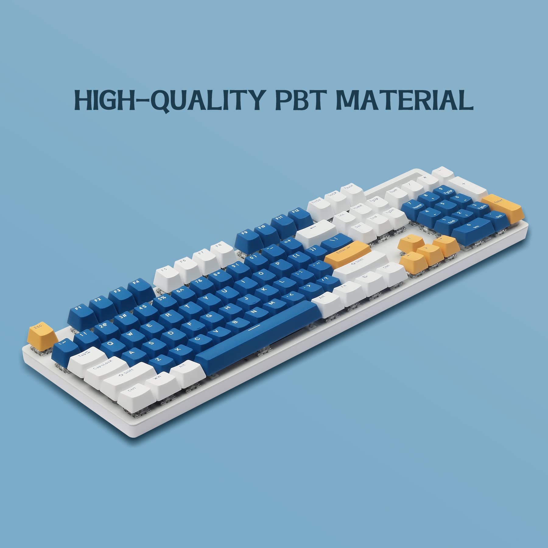 Amazon | Happy Balls Keycaps ダブルショット PBTキーキャップセット