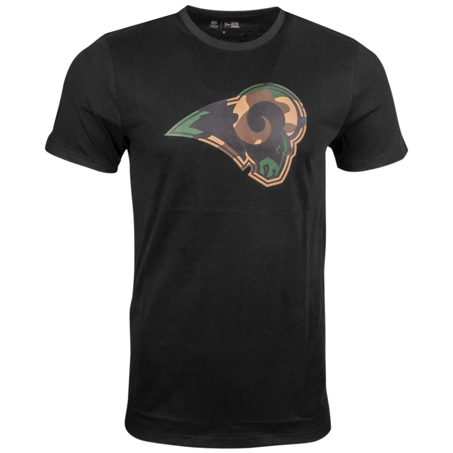 New Era Shirt - NFL Los Angeles Rams Black/Wood camo - L
