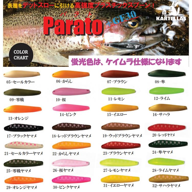 Amazon.co.jp: カルテラス パラト 2.1g KARTELLAS Parato【2