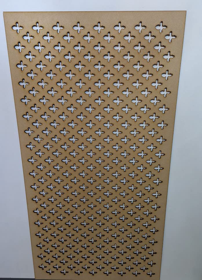 laserkris Grille décorative pour radiateur - Panneau MDF 6 mm laserkris Grille décorative pour radiateur - Panneau MDF 6 mm