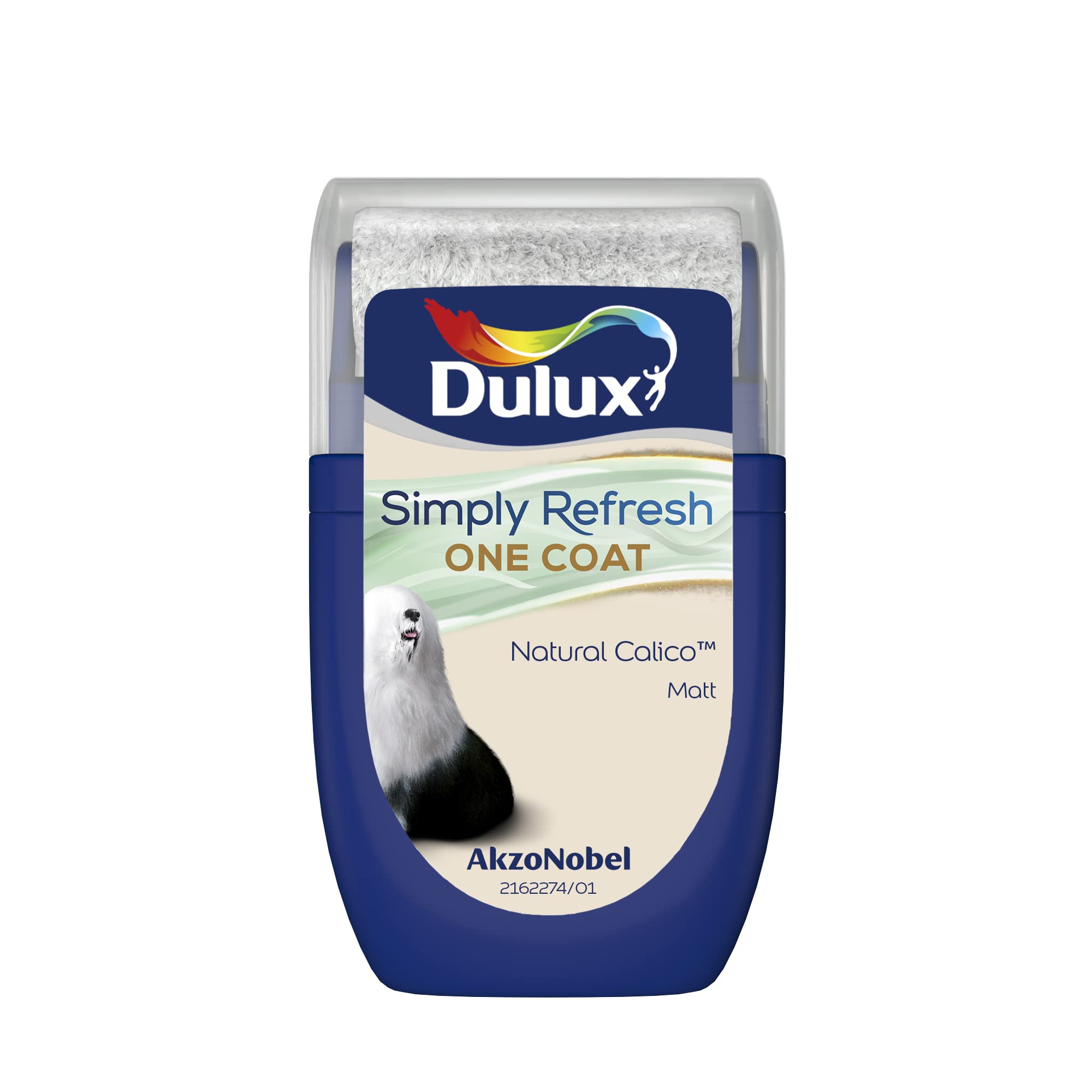 Dulux5382941 Simply Refresh Tester Paint - Natural Calico - 30ML