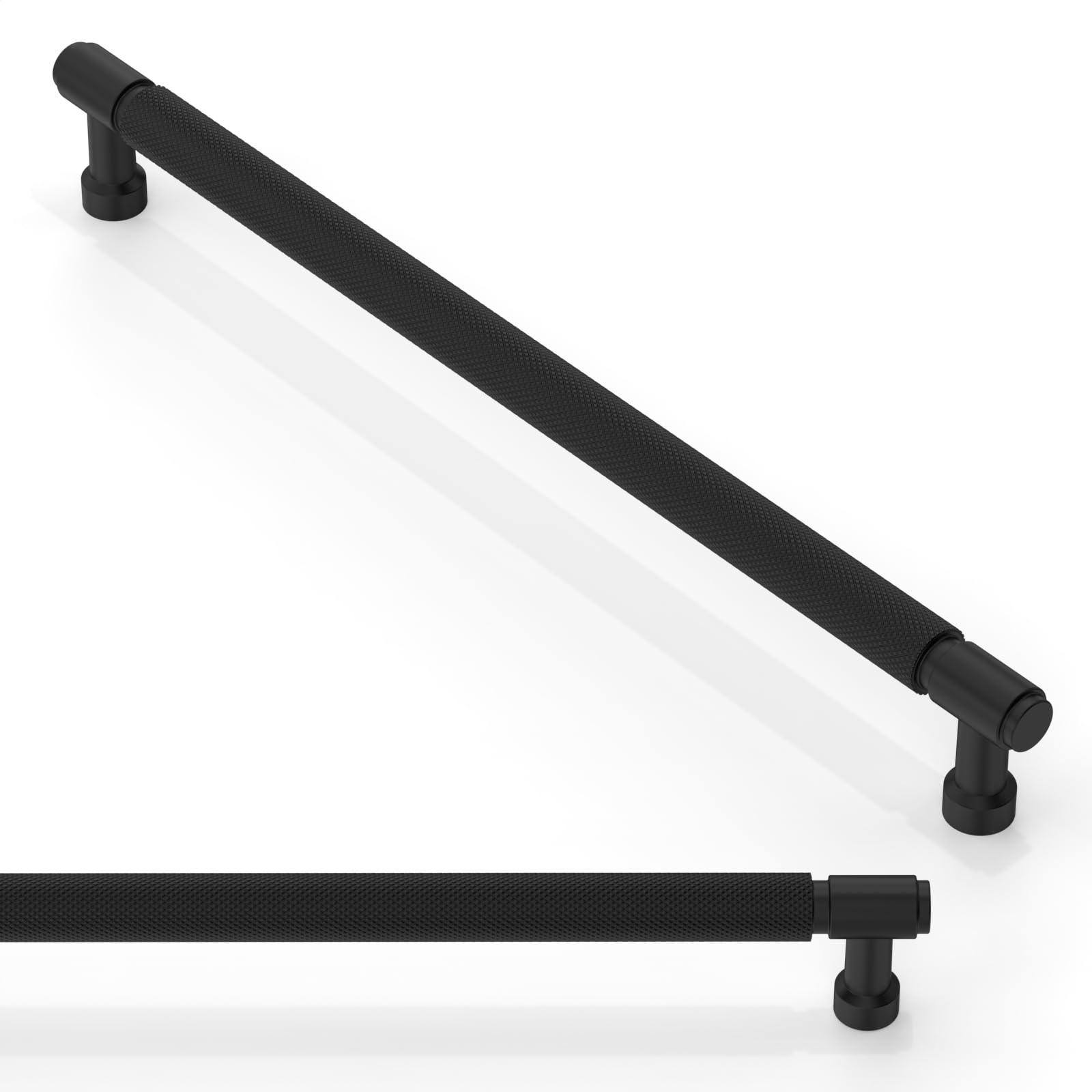 Asimerdeco 10 Pack Matte Black Cabinet Pulls 10 Inch(256mm) Kitchen Cupboard Handles Cabinet Hardware Drawer Pulls — image 1