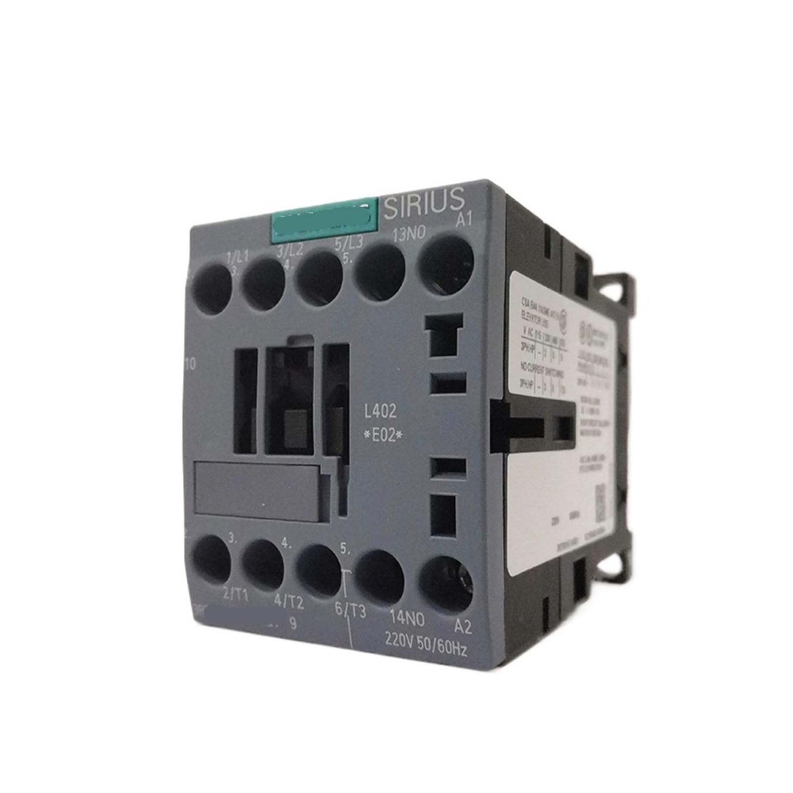 NVSFZGIYG 3RT6015-1BB413RT6 DC contactor DC24V 7A 1NO
