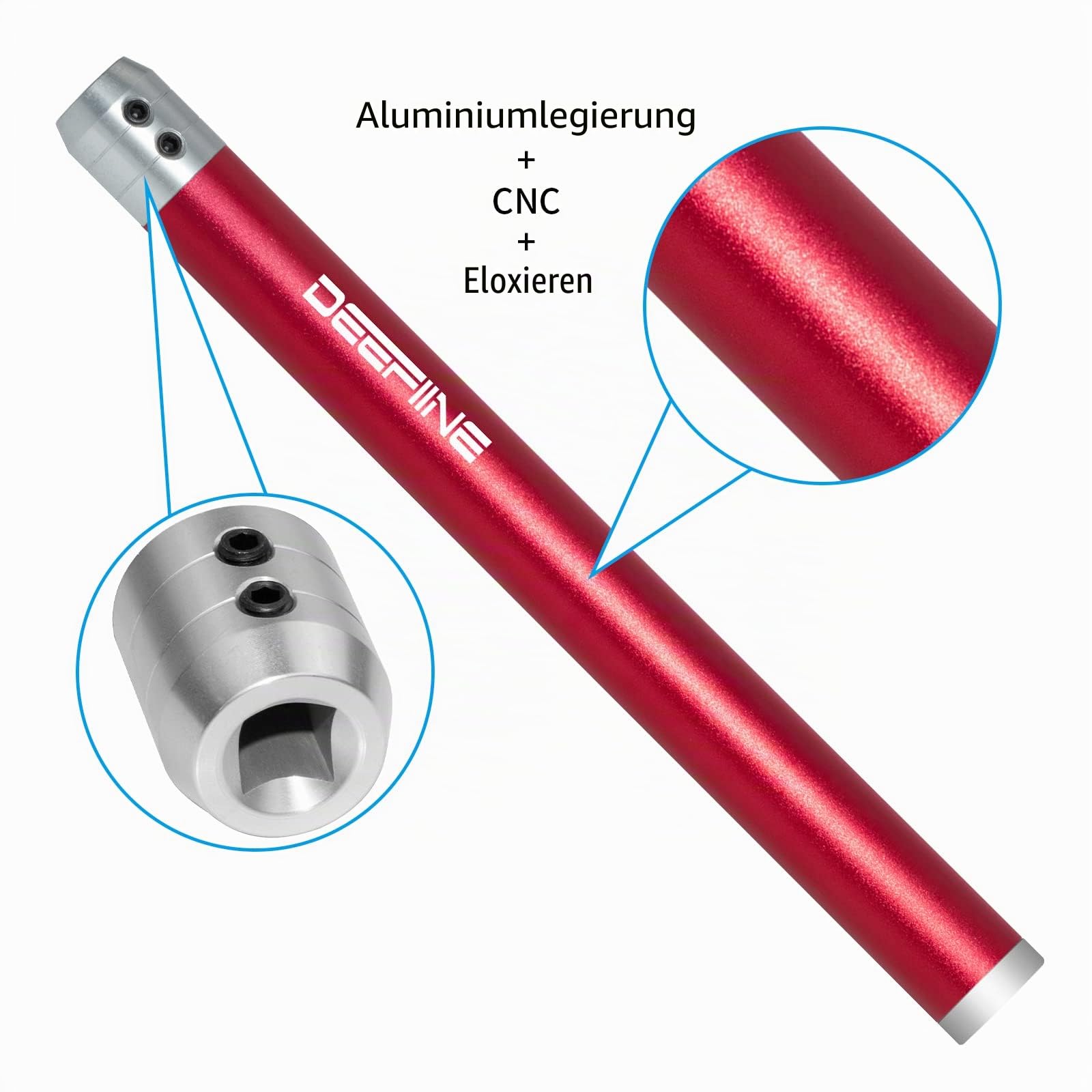 Drechseleisen Set mit Hartmetall-Schneidplatten,Drechseleisen Drehwerkzeuge Messergriff (rot+schwarz)