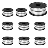 Chuancheng 9 Pack DF-065 Trimmer Spool Replacement for Black+Decker GH710 GH700 GH750 Electric Trimmer, 36ft 0.065" Dual Line Feed Spools