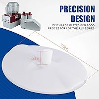 Vista 2 de Placa de descarga para robot Coupe parte 103288 R2N placa de descarga del procesador de alimentos