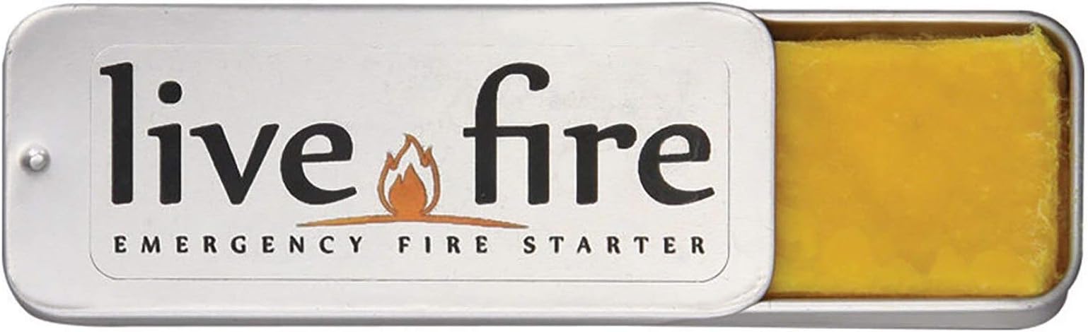 Live Fire Men Sport Fire Starter - Silver, M