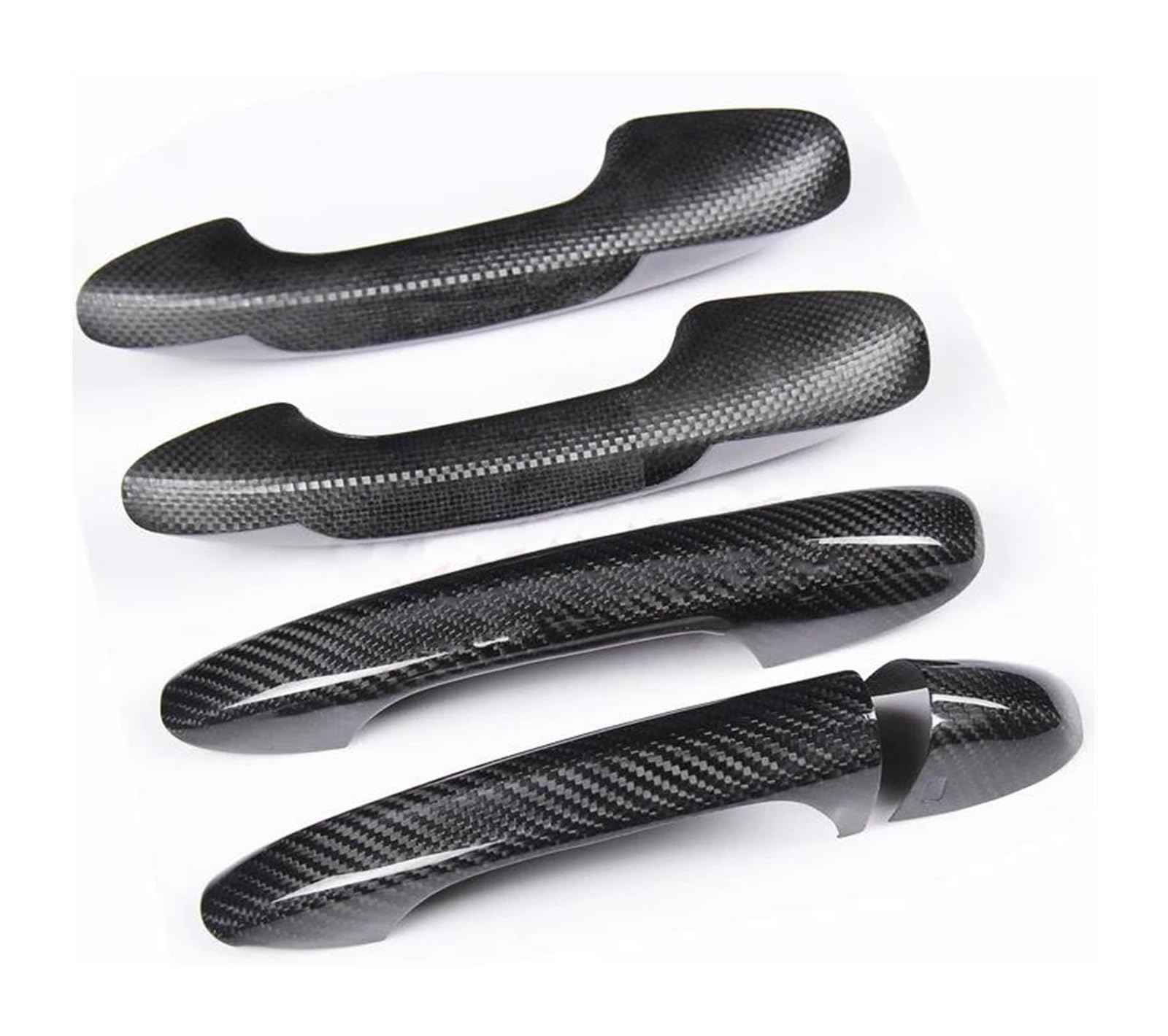 Hckclmbmzw B For Enz C E S Glc Gle Class W205 W213 X253 W222 C292 W167 W177 Rhd Car Inner Real Carbon Fiber Door Handle Cover Trim Door Handle Cover(B)