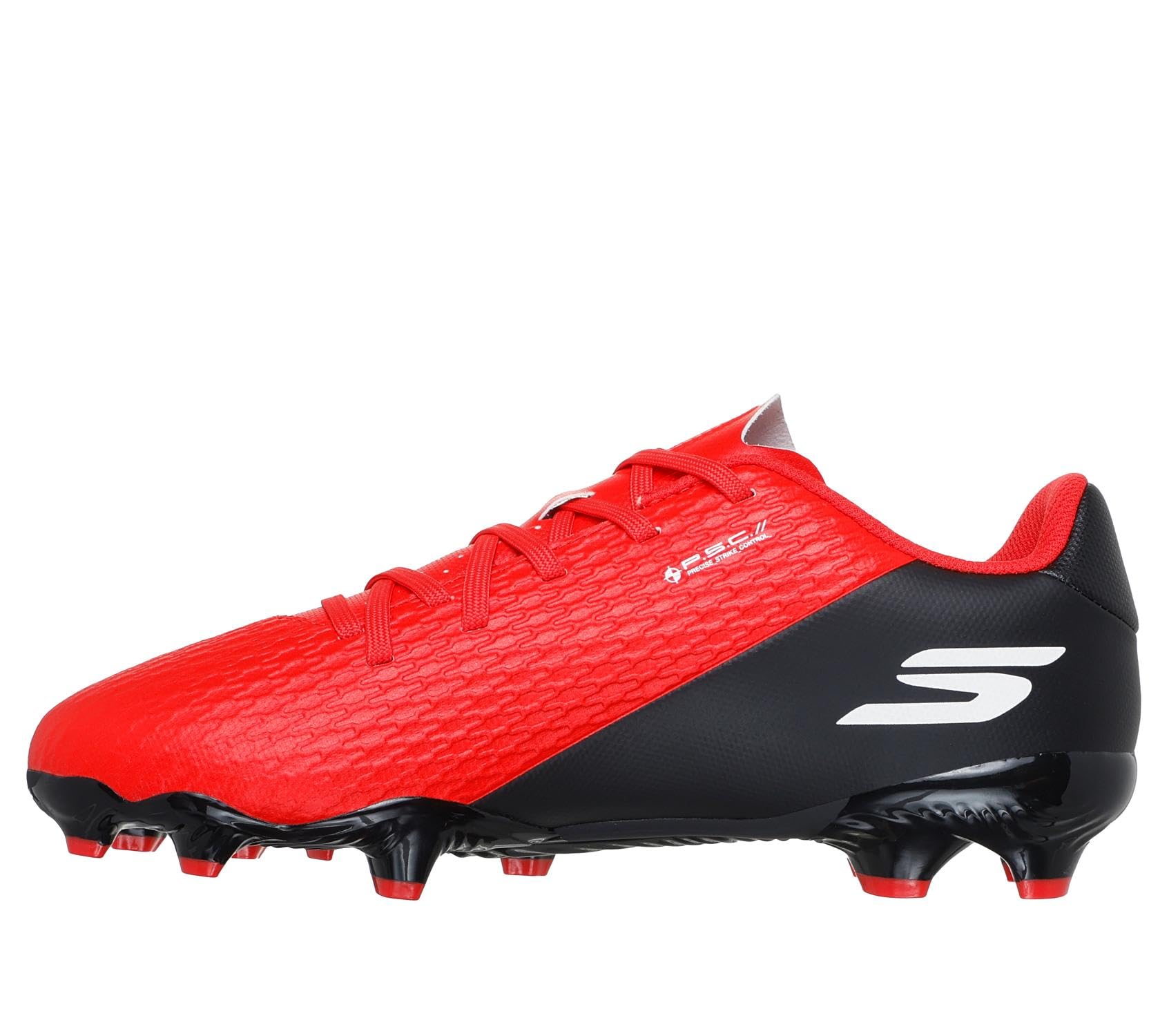 Skechers Boys Skx.2 Juniors Firm Ground Football Boots - Red/Black - 5(38)