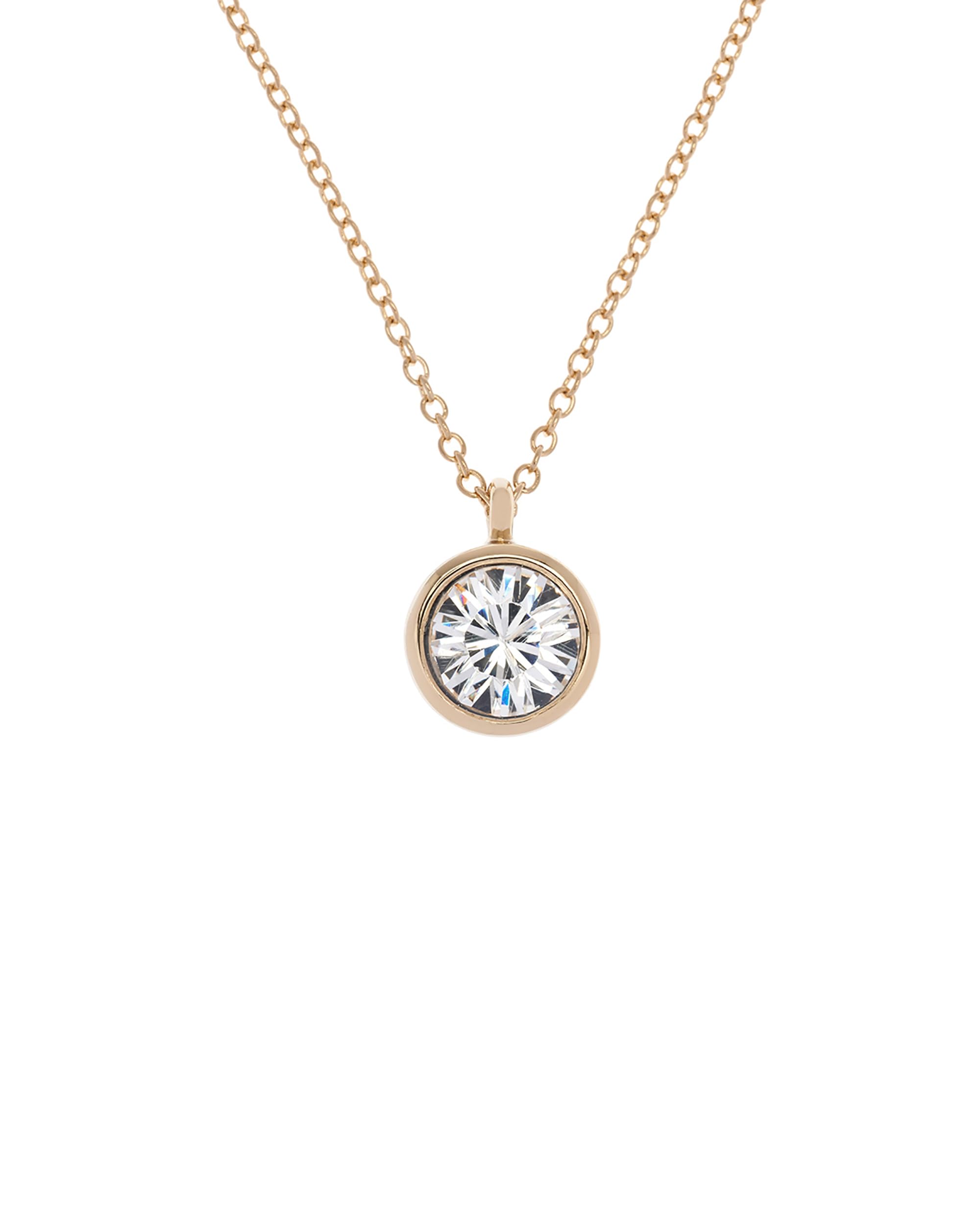 Karen Millen Collar con colgante de punto de cristal para mujer