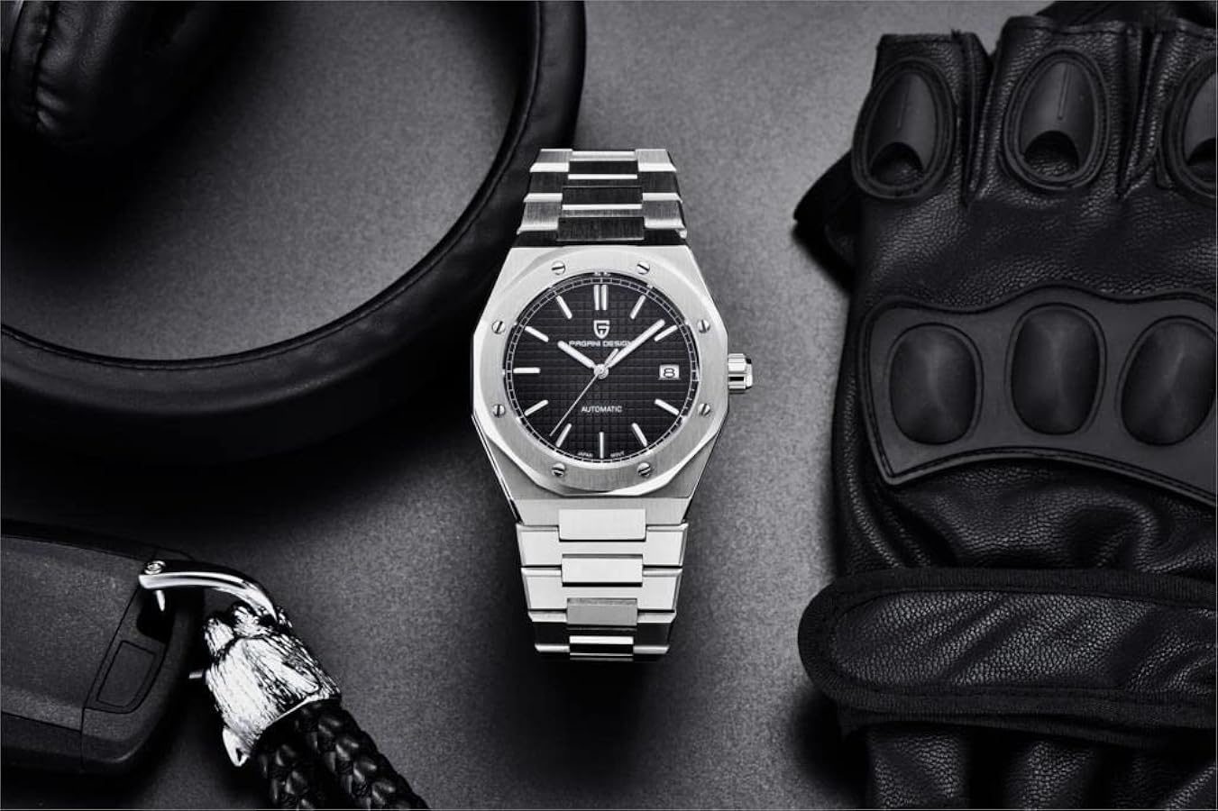 Amazon | パガ－ニデザイン メンズ腕時計 日本製SEIKO NH35