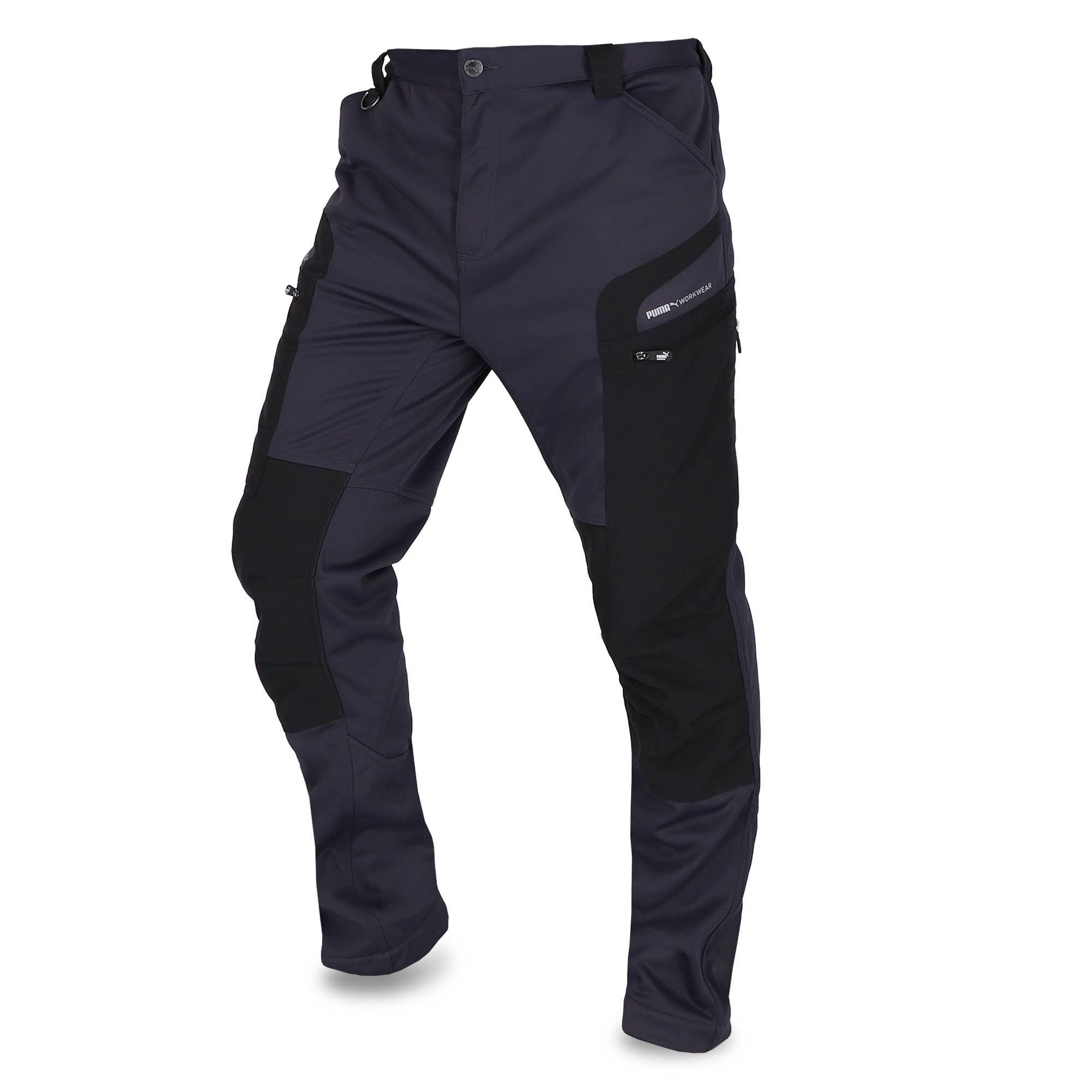 PUMA Workwear ProOne Alpine gefütterte Hosen Herren - Outdoor Hosen für Herren - Winddicht & Wasserabweisende Softshellhose - Elastische Arbeitshose Wanderhose Herren Winter