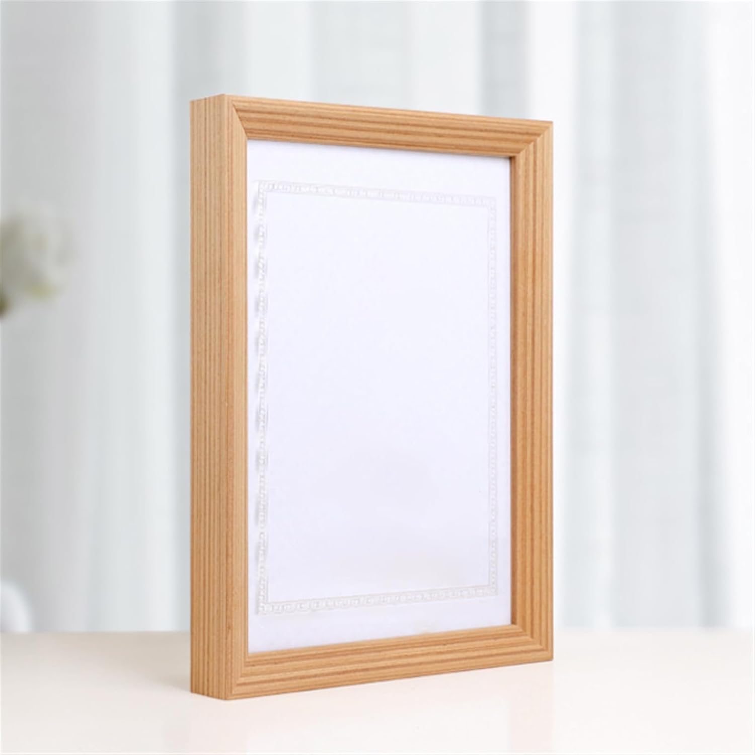 10 x 14 inch Certificate Diploma Frame Graduation Degree Document Picture Frame for Wall Mount Décor and Tabletop Display, Beige