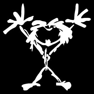 TWISTED NODEZ - Pearl JAM 6 INCH Approx White Vinyl Decal Sticker for Cars LAPTOPS Walls Windows Toolbox Gift