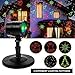Christmas Laser Lights Outdoors Decoration Projector Light Waterproof LED Star Show for Xmas Decor House Home Yard Garden Patio Wall Indoor, Red and Green with Wireless Remote