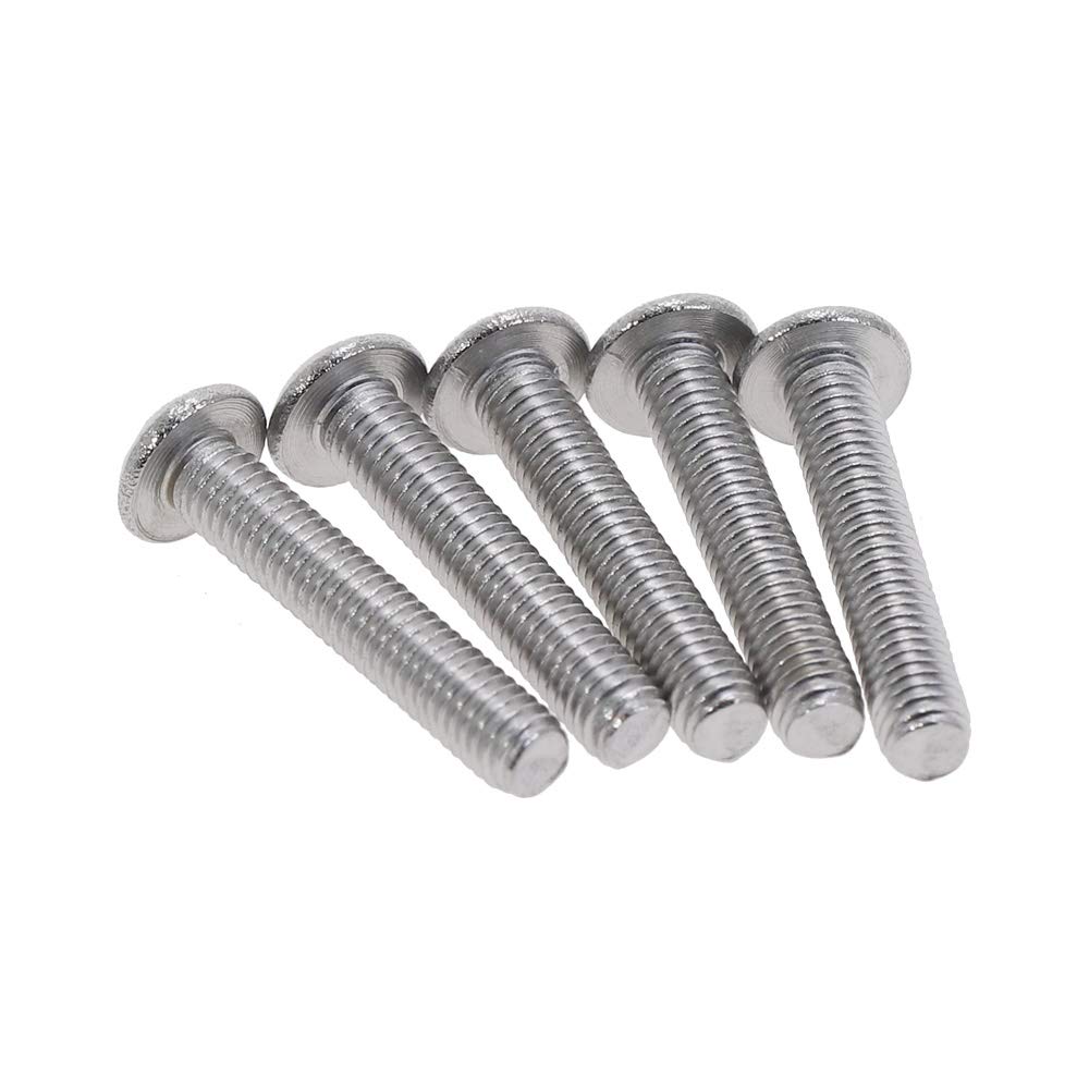 Set di viti autofilettanti, 50 viti a testa cilindrica con cava esagonale, in acciaio inossidabile, viti M3 M4, bulloni per rubinetto (M3,6 mm)