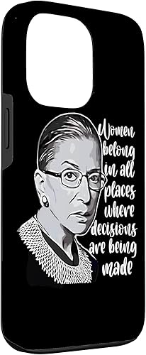 Miniatura 3 de Funda para iPhone 13 Pro Vintage Ruth Bader Ginsburg - Regalo RBG para mujeres o jóvenes
