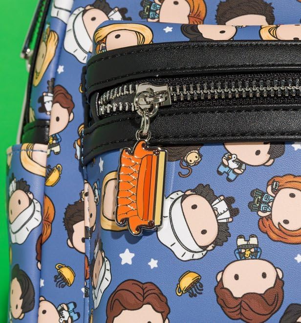 Loungefly F.R.I.E.N.D.S. AOP Chibi Character Double Strap Shoulder Bag - Image 3