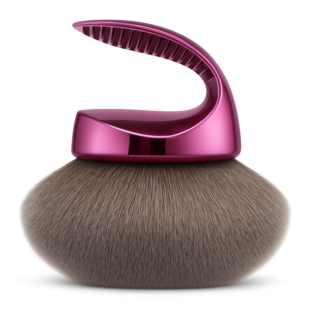 Blend & Blur Selbstbräunungsbürste, extra groß, Kabuki-Körperbürste für Selbstbräuner, hochdichter Körper-Make-up-Pinsel, makellose Beine, Make-up & Bronzer Selbstbräuner-Applikator für