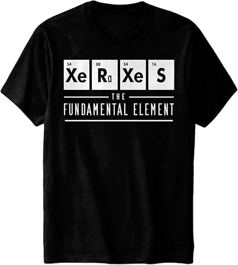 Amazon.com: Xerxes Glow in The Dark T-Shirt The Fundamental Element Chemistry Funny : Clothing 