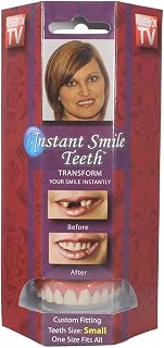 Instant Smile Teeth SMALL Deluxe Top Veneers Fake Cosmetic Dr Bailey's Fitting Material by Billy-Bob