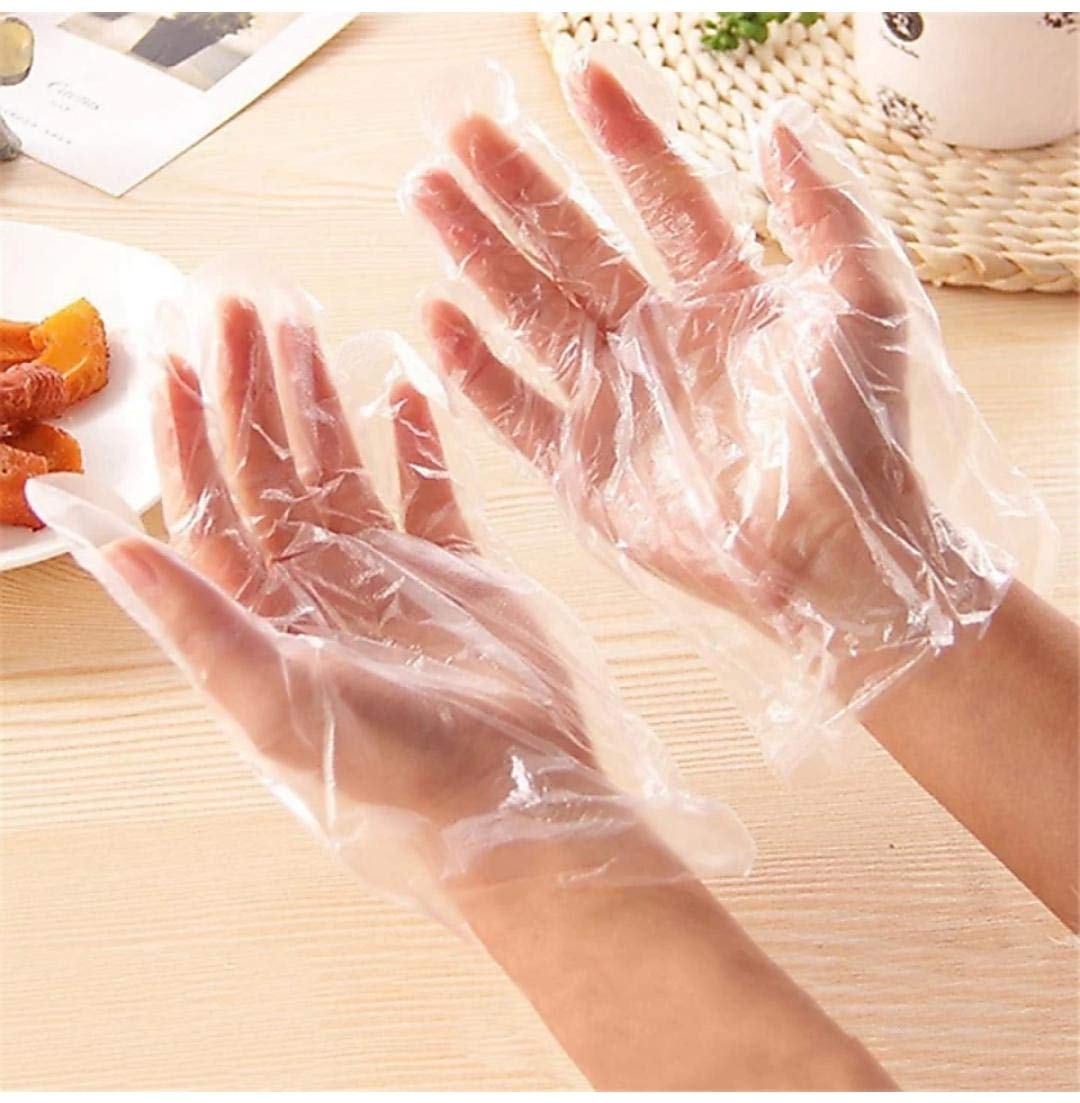Adaamya - Unisex Clear Hand Gloves ( Powder Free ) - 100 Pcs (B08R6F6M93) Amazon Price History, Amazon Price Tracker