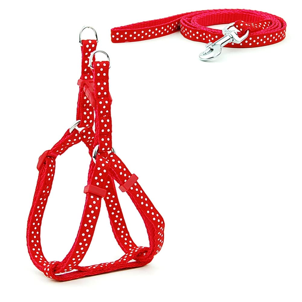 pettorina per cani, Set di guinzagli for cani, con stampa, for piccola taglia, for passeggiate gatti, 3 m(23,S)