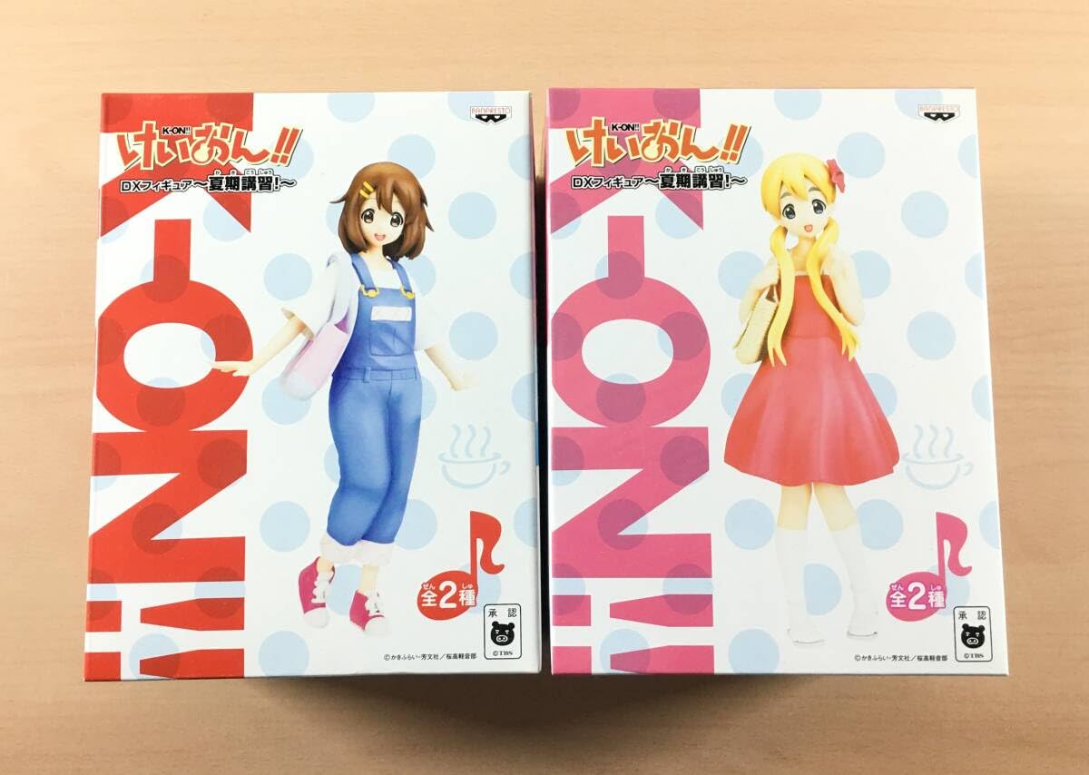 Amazon.co.jp: けいおん DXフィギュア 夏期講習 平沢唯 琴吹紬 全2種 