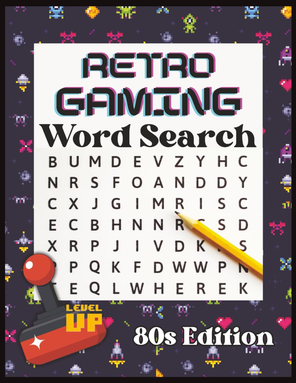 Retro Gaming Word Search Book 80s Edition