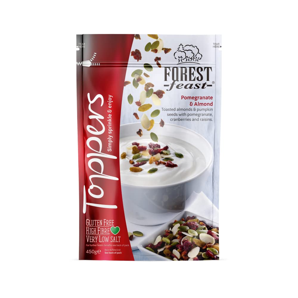 Toppers Pomegranate & Almond 1Kg | Trail Mix Cereal Topper, Dried - View #8