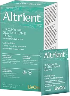 Altrient Liposomal Glutathione by LivOn Labs/LivOn Laboratories GSH Lypo-Spheric Glutathione - Liposomal Setria Glutathione - 30 sachets