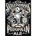 Moohue Needlework 14CT Counted Cross Stitch Kits Pumpkin Skull DMC Thread Wall Room Decor Handmade Gifts (Pumpkin Skull)
