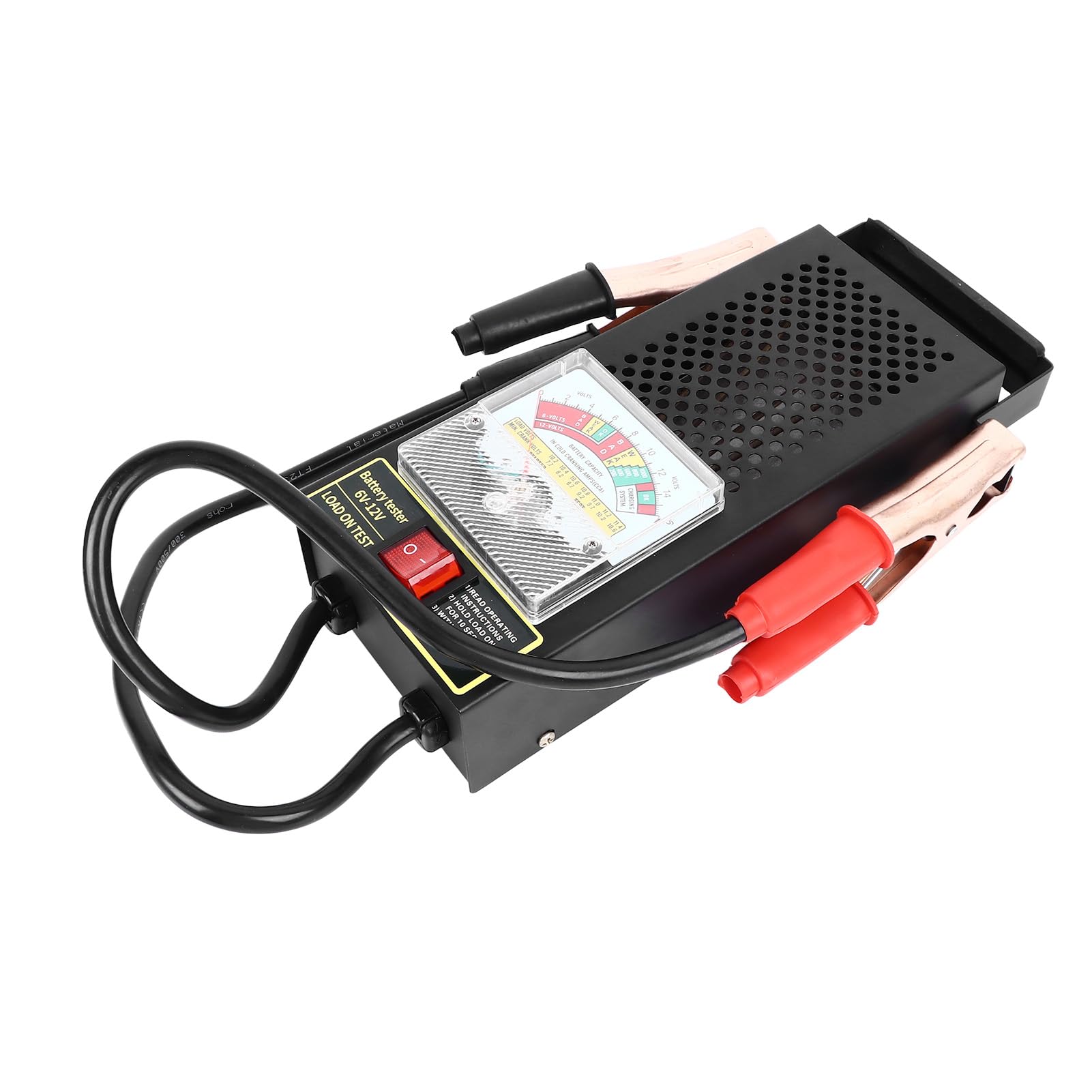 LICAEVEY Tester Akumulatora Samochodowego 12V, Wysokiej Dokładności