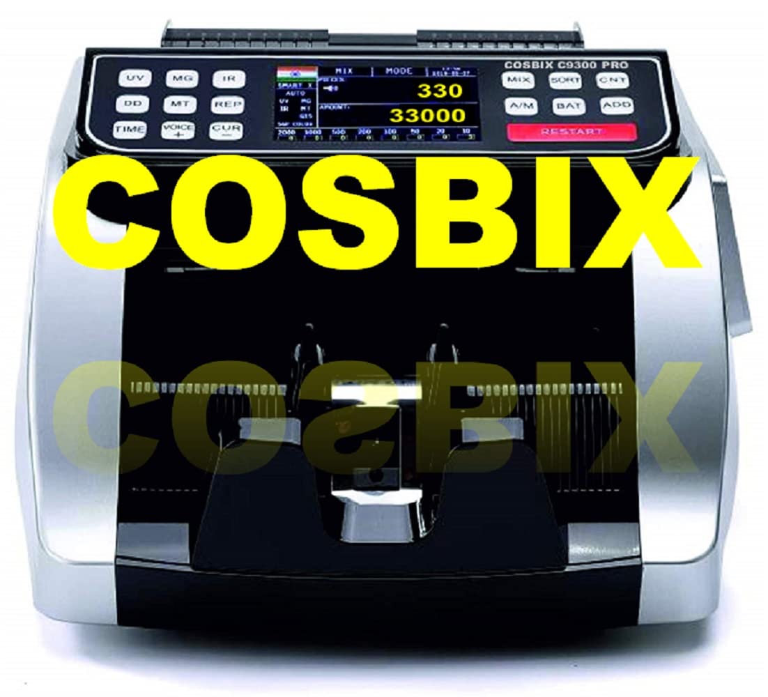 COSBIX XPro 9300 Mix Value Cash Counting Machine Compatible with Old