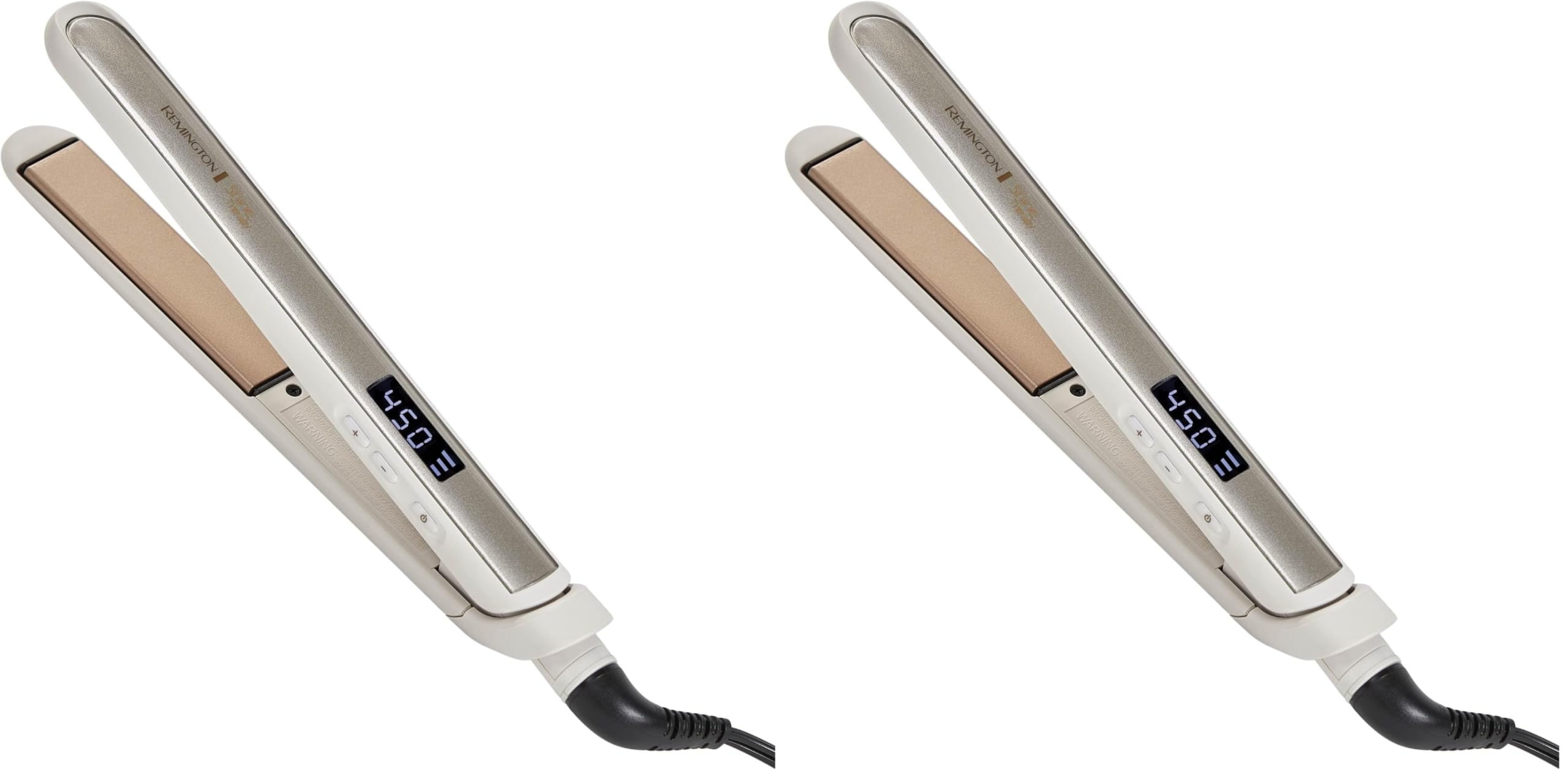 Remington Shine Therapy Ceramic Hair Straightener, Argan Oil & Keratin, 2 Pack