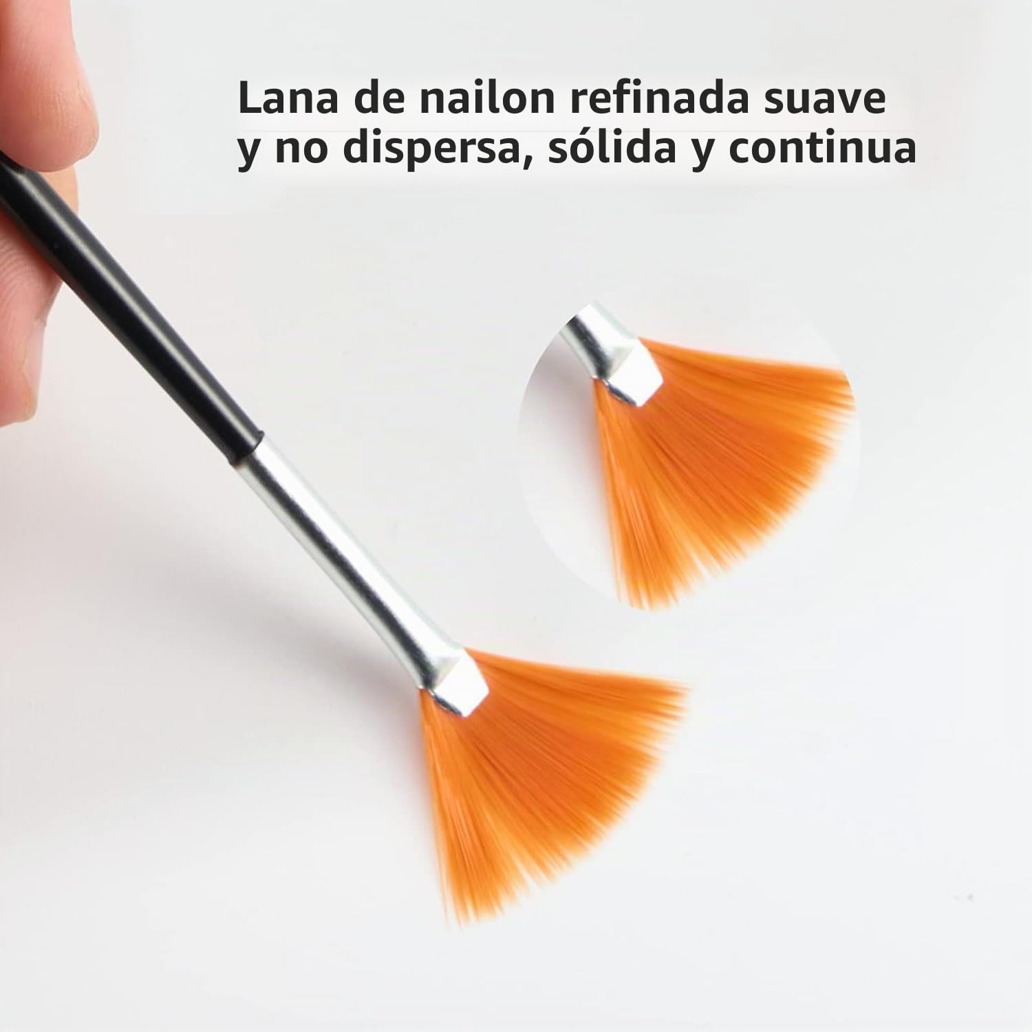 15pcs Pinceles Para Uñas, Pincel Acrílico de Gel Para Diseño de Arte de Uñas DIY