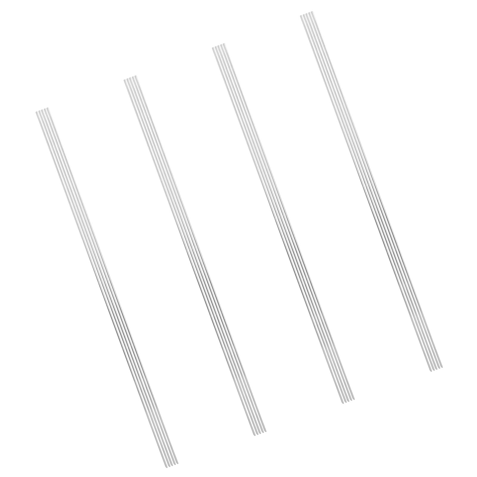 20PCS 1.6mm Aluminum Welding Rods Flux-Free Low-Temp Melting, Welding Sticks for Smooth Soldering Low Melting Aluminum Rod High Durability Rod
