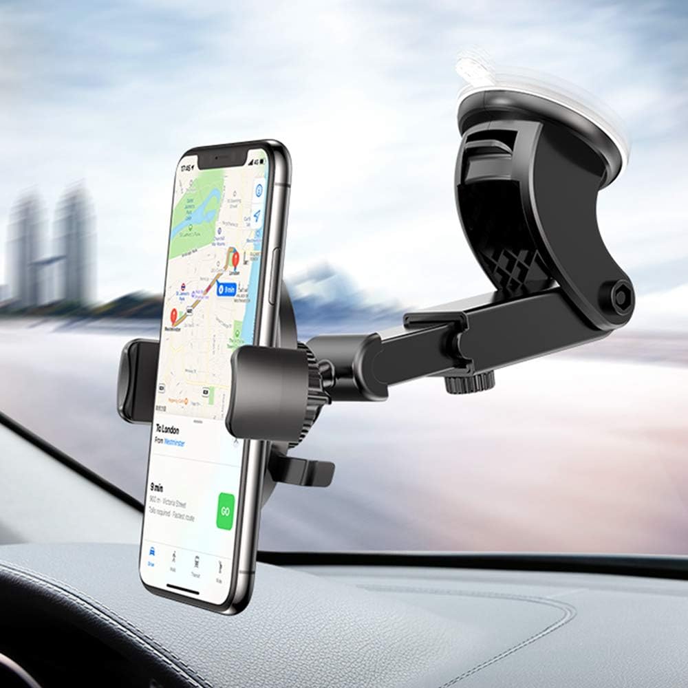 FLOVEME Windshield Car Phone Mount Cell Phone Holder for