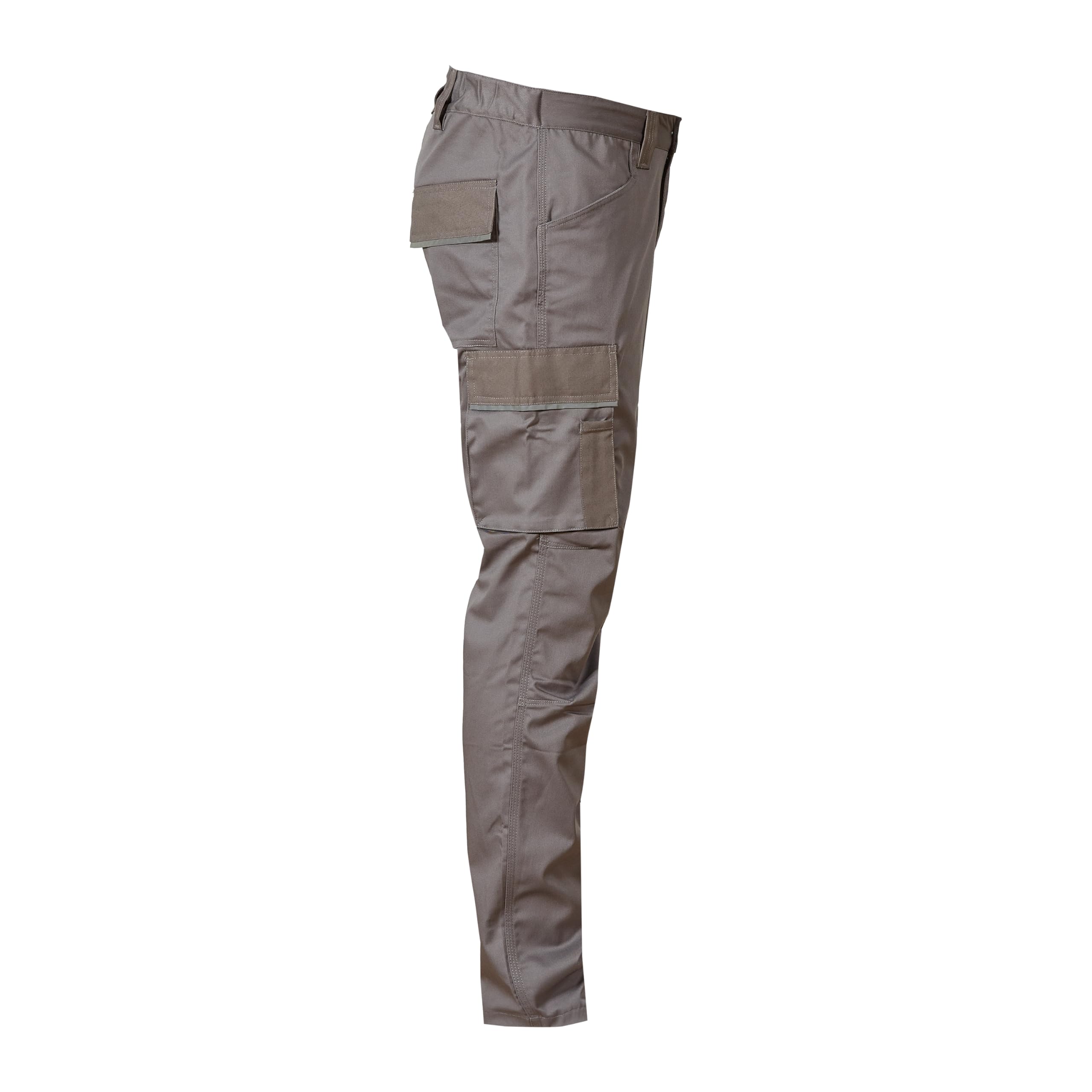 U Power Pantalone Cargo Stretch, con Tasche Multifunzionali Crazy Stone Grey Pantaloni Casual da Lavoro Uomo (Pacco da 1)